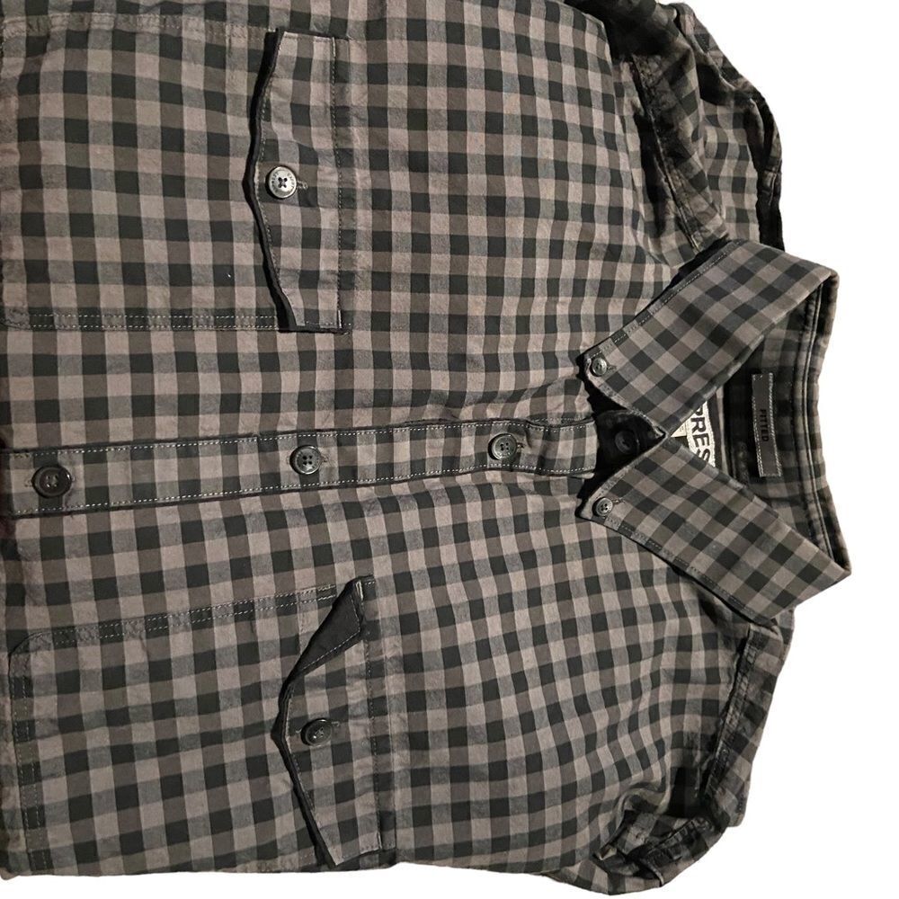 Express size medium like new condition see pics long sleeved button down